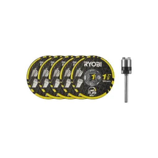 Ryobi Cutting Discs Set - Twist Lock Chuck RAR301-6 - 5132005836 product image