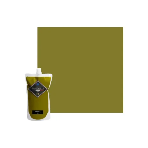 Barbouille - Washable Velvet Acrylic Paint - Brexit Green - BAR-BARLV010MT3 product image