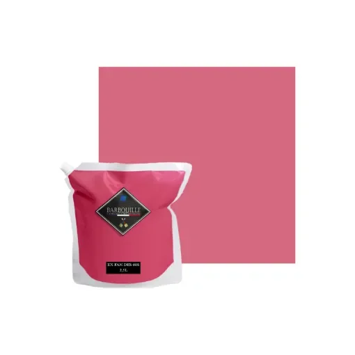 Barbouille - Washable Velvet Acrylic Paint - Pink Ex fan of the 60s - BAR-BARLV250FP5 product image