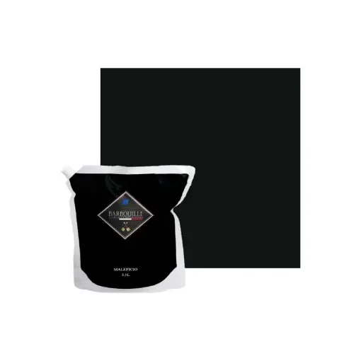 Barbouille - Washable Velvet Acrylic Paint - Black Maleficio - BAR-BARLV250PL5 product image
