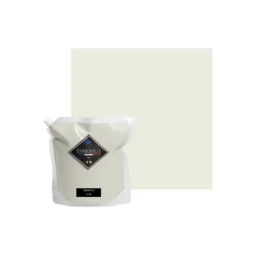 Barbouille - Washable Velvet Acrylic Paint - White Ndovu - BAR-BARLV250SN1 product image