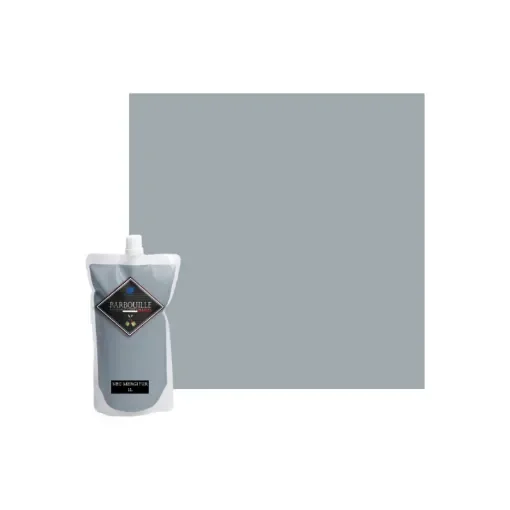 Barbouille - Washable Satin Acrylic Paint - Grey Nec mergitur - BAR-BARLS010PL3 product image