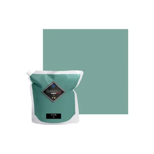 Barbouille - Washable Satin Acrylic Paint Icon Green - BAR-BARLS500IC4 product image