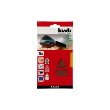 KWB - Abrasive Triangles Set of 5 - Grit 120 - 496112 product image