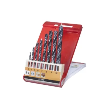 KWB - Set of 8 Spiral Drill Bits for Wood 3-10 mm - 514100 product image