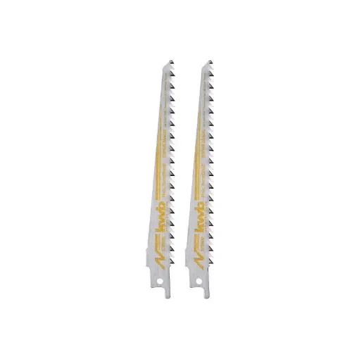 KWB - Set of 2 Reciprocating Saw Blades for Wood - 576600 product image