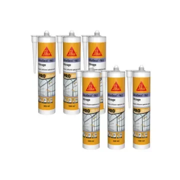 Sika - SIKA Sikaseal-162 Glazing Silicone Sealant - 732630x6 product image