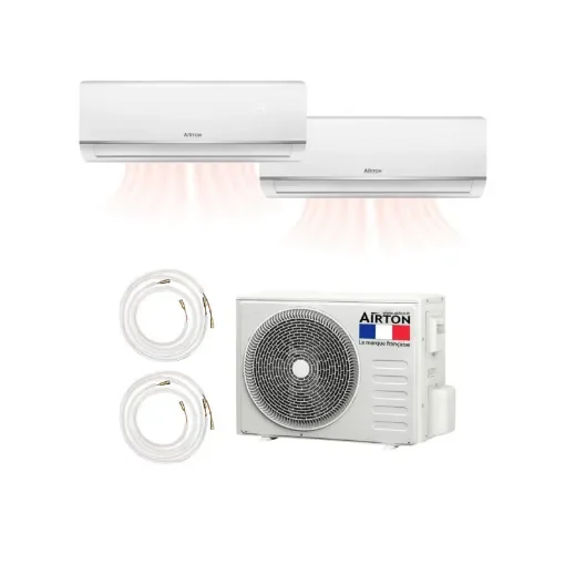 Airton Reversible Bi-Split Heat Pump Pack - 409913-409592x2-pac product image
