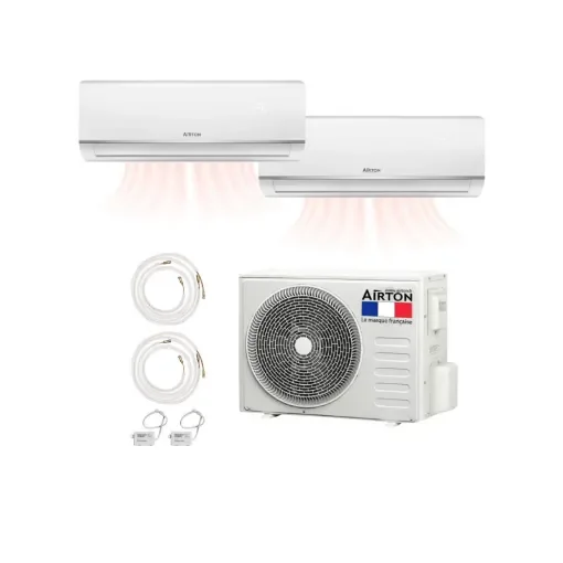 Airton Reversible Bi-Split Heat Pump Pack - 409913-409597x2-409729x2-pac product image