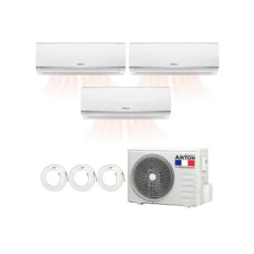 Airton - Reversible Tri-Split Heat Pump Pack - 409894-409592x3-pac product image