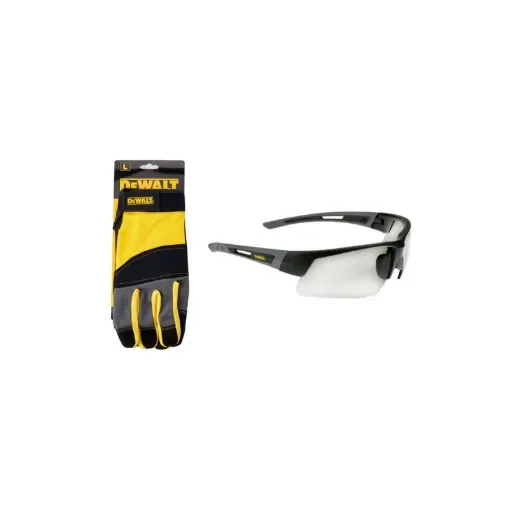 Dewalt - DEWALT Kit Gloves Size L with Safety Glasses - MP98552-FR product image