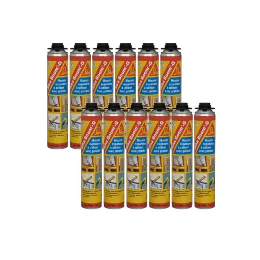 Sika - Gun-Extrudable Expanding Foam Beige - 78109x12 product image