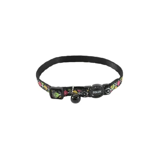 Zolux - Adjustable Nylon Cat Collar - Black - 520028NOI product image