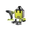 Ryobi - Hammer Drill/Driver 18V One+ with 2 Batteries - 5133005440_never_used product image