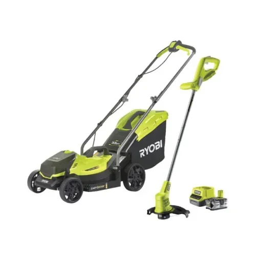 Ryobi - 18V One+ Push Mower with Battery & Charger - 5133004451 product image