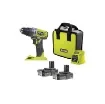 Ryobi - One+ 18V Hammer Drill/Driver with 2 Batteries - R18PD2-220S product image