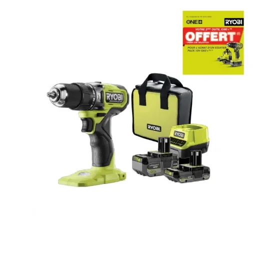 Ryobi - 18V One+ Brushless Hammer Drill/Driver - RPD18BL1-2C42S product image