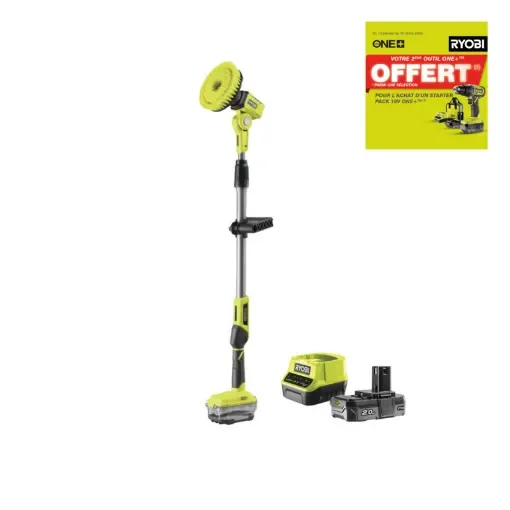 Ryobi - 18V One+ Telescopic Motorised Brush - R18TPS-120G product image