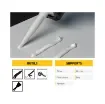 Sika - SIKA Sikabond-240 Easy Fix Adhesive White - 819688 product image
