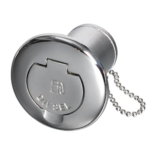 Allpa - Stainless Steel Fuel Deck Filler Cap 50 mm - 20.568.23 product image