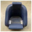 Vetus flip up boat steering seat blue - CHFUSB product image