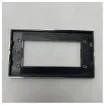 Vimar - 4-Fold Black Chrome Mounting Plate - 16734.31 product image