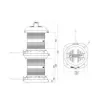 Aqua Signal - Series 70 Double Navigation Light 225° - 307602000 product image