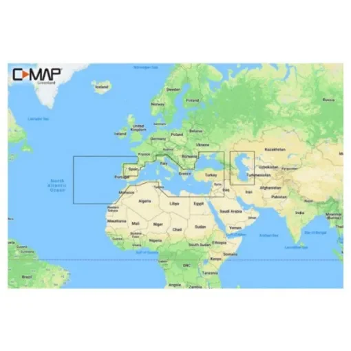 C-MAP - MAX-N+ C Southern Europe Navigation Chart - M-EM-Y045-MS product image