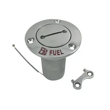Ferretti - F630 Fuel Filler Cap Stainless Steel Chrome - 221999 product image
