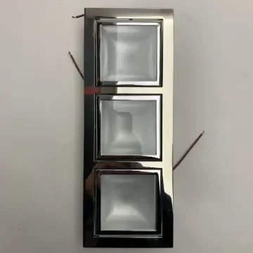 Cantalupi - Stainless Steel 3-Spotlight Fixture - 20LOREN2883GSSS product image