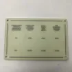 Ferretti - F880 Stainless Steel Aft Control Panel Cover product image