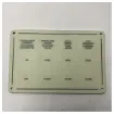 Ferretti - F880 Stainless Steel Aft Control Panel Cover product image