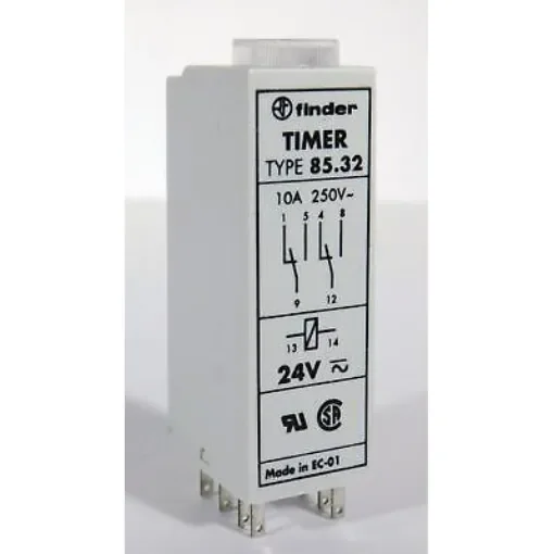 Elka - Finder Miniature Multifunction Timer 24V - 85.32.0.024 product image