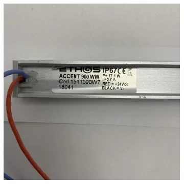 Ethos - Accent LED Light Bar 900mm 17W IP67 - ACCENT900WW product image