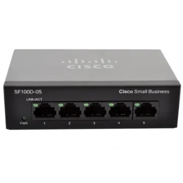 Cisco - SF 100D-05 5-Port Ethernet Switch product image