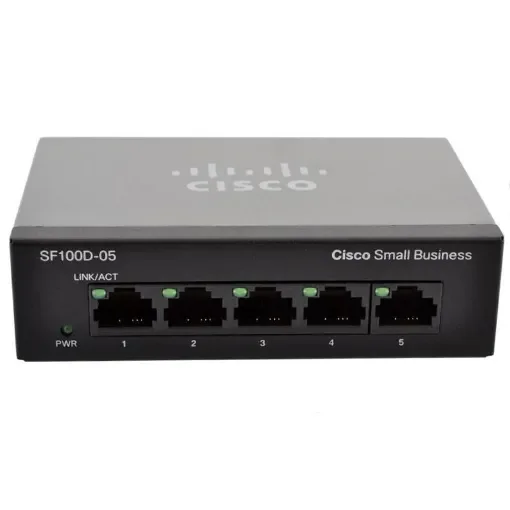 Cisco - SF 100D-05 5-Port Ethernet Switch product image