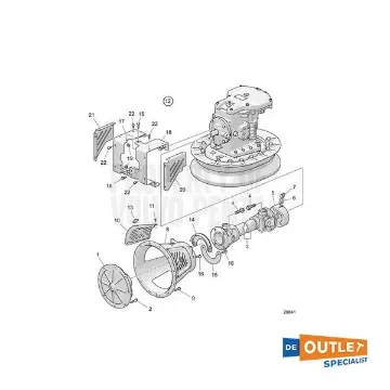 Volvo Penta - IPS Protector Casting Black - 23275836 product image