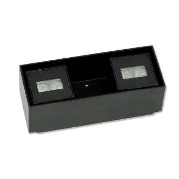 Zetacube - DUE CUBED 8W Black Wall Mount Lighting product image