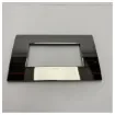 Vimar - Arke Classic 4 Module Black Chrome Cover Plate - 19654.09 product image