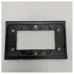 Vimar - Arke Classic 4 Module Black Chrome Cover Plate - 19654.09 product image