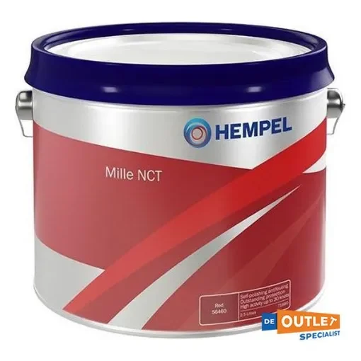 Hempel - Mille NCT Antifouling Red 0.75L - Self-Polishing Protection product image