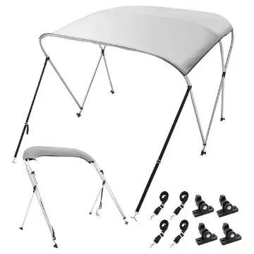 Carver - 3-Bow Bimini Canvas 79-84 inch White - 404A02 product image
