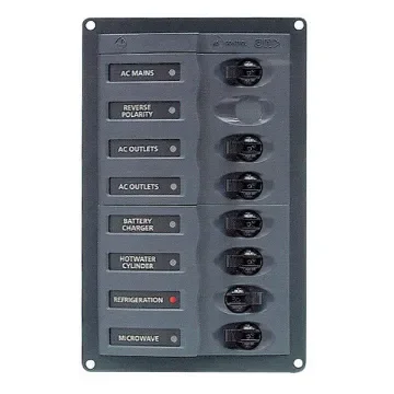 BEP - Circuit Breaker Panel 6 Function 110V - 900-ACM6W-110V product image