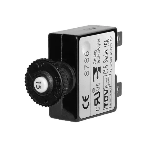 Blue Sea - Push Button Reset Circuit Breaker 30 Amp - 7059-BSS product image