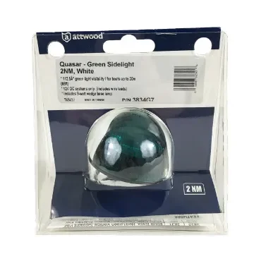 Attwood - 12V Green Navigation Light - 3834G7 product image