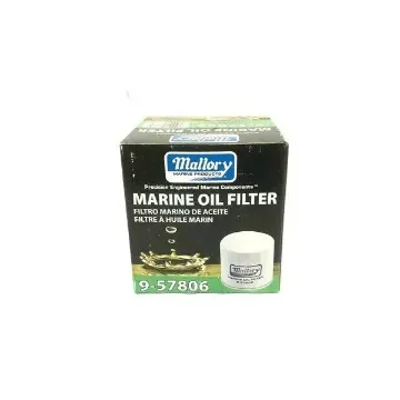 Mallory - Screw-On Oil Filter Black - 9-57806 product image