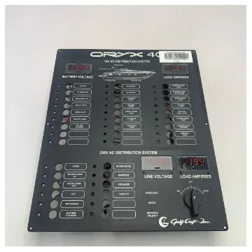 Gulf Craft - Oryx 40 AC/DC Distribution Panel 12V/230V - 020-4600-0 product image