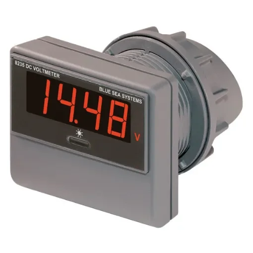 Blue Sea - DC Voltmeter 0 to 60V Indicator - 8235 product image