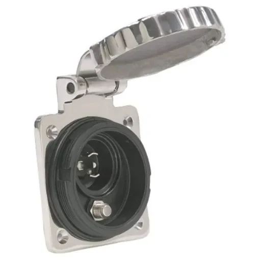 Marinco - Stainless Steel Phone | TV Connection - PH6592TV-SS product image