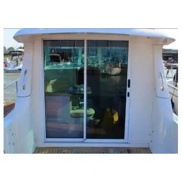Trend Marine - Aluminium 2 Wing Patio Door - White Finish product image